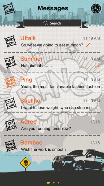 Image 3 for GO SMS PRO BANG THEME