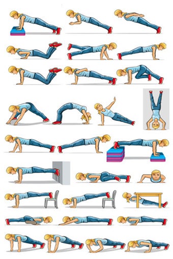 Imagen 0 para Push up Fitness Exercises…