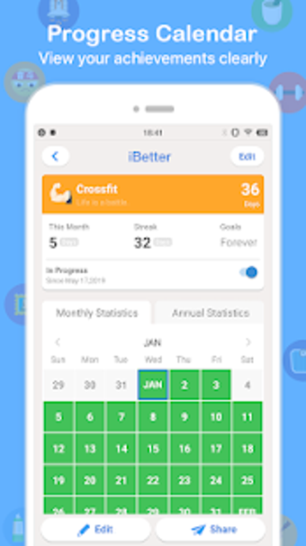 Image 1 for iBetter  Habit Tracker