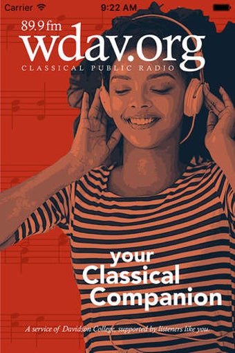Image 0 for WDAV Classical Public Rad…