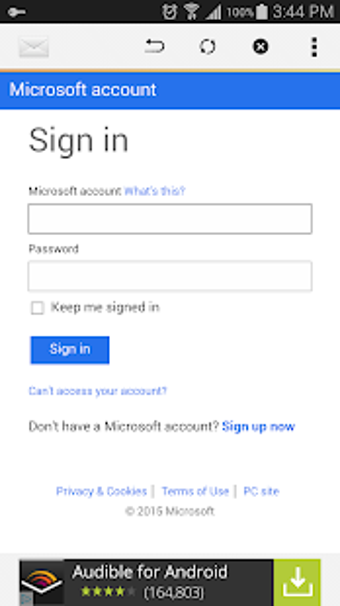 Image 1 for Access for Hotmail to Out…