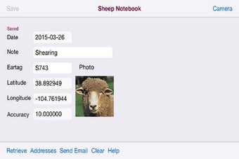 Image 0 for Sheep Notebook for iPhone
