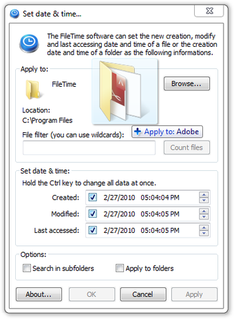 Image 0 for FileTime
