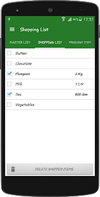 Image 1 for Shopping List