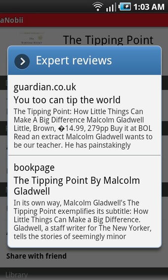 Image 0 for aNobii Android App