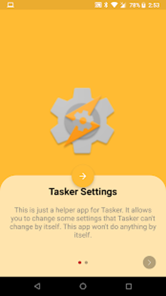 Image 0 for Tasker Settings