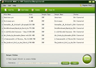 Imagen 0 para iStonsoft MOBI to PDF Con…