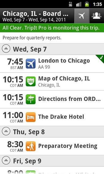 Image 1 for TripIt Travel Organizer -…