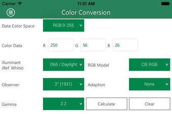Image 0 for Color Conversion Utility