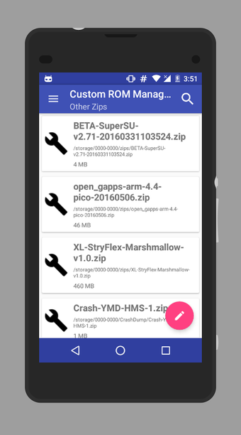 Image 1 for [ROOT] Custom ROM Manager