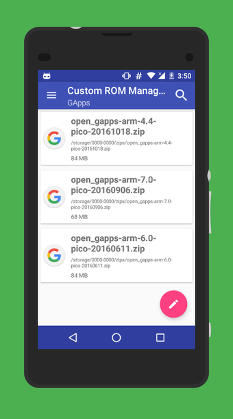 Image 3 for [ROOT] Custom ROM Manager