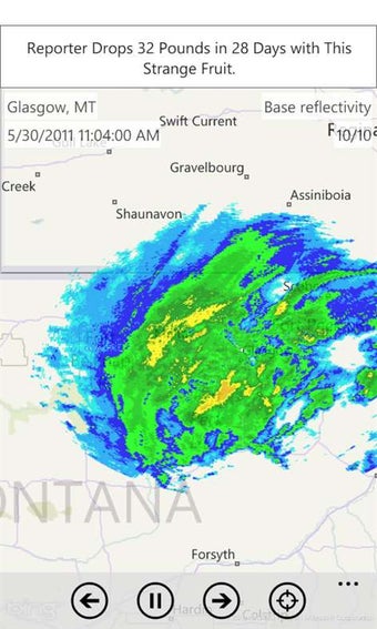 Imagen 3 para Weather Radar for Windows…