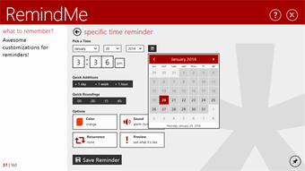 Image 0 for RemindMe for Windows