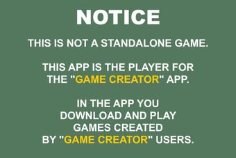Imagen 1 para Game Creator Player