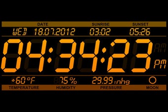 Imagen 1 para Weather Clock Plus