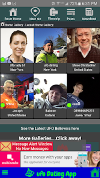 Imagen 1 para UFO Dating - A UFO app