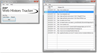 Image 0 for KDT Web History Tracker