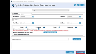 Image 0 for SysInfo Mac Outlook Dupli…