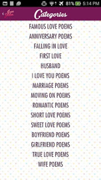 Imagen 3 para Love poems for him