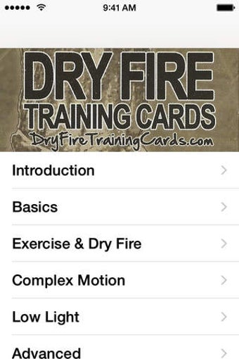 Image 0 for Dry Fire Training Cards