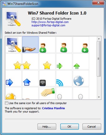Image 0 for Win7 Shared Folder Icon