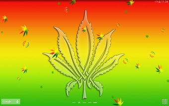 Image 1 for Rasta Weed Live Wallpaper