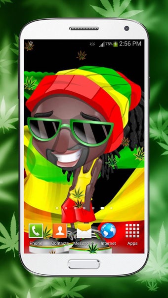 Image 4 for Rasta Weed Live Wallpaper