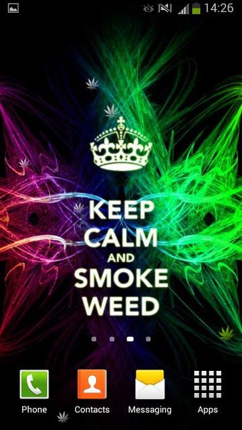 Image 0 for Rasta Weed Live Wallpaper