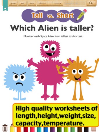 Image 0 for Kids Math-Measurement Wor…
