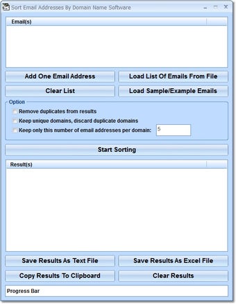 Imagen 0 para Sort Email Addresses By D…