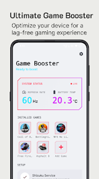 Image 0 for Shizuku Game Booster