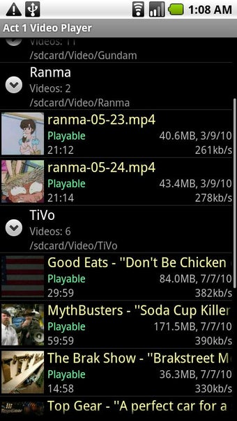 Imagen 1 para Act 1 Video Player