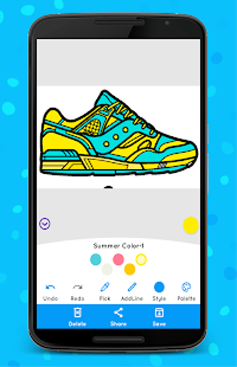 Image 3 for Sneakers Coloring Book: S…
