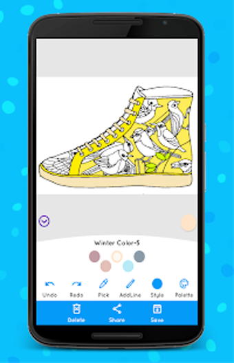 Image 0 for Sneakers Coloring Book: S…