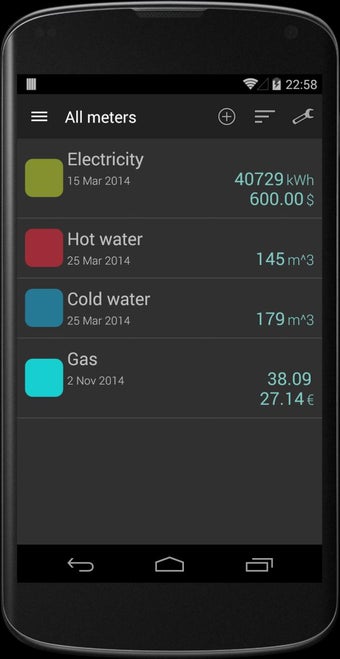 Image 0 for Meter Readings