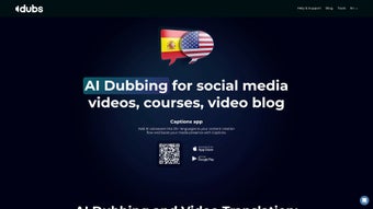 Imagen 0 para AI Dubbing by Captions