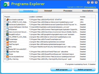 Image 0 for Programs Explorer