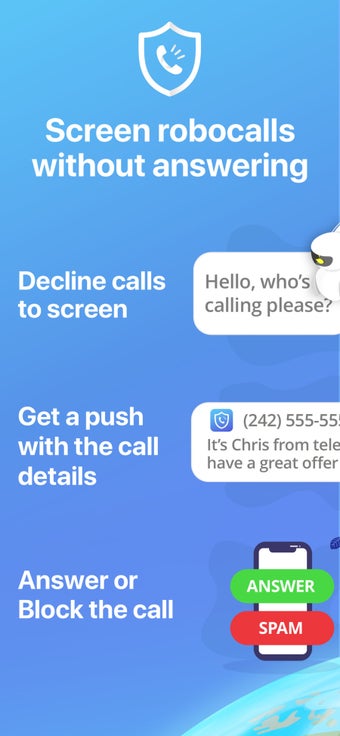 Image 3 for CallHero Call Screen Assi…