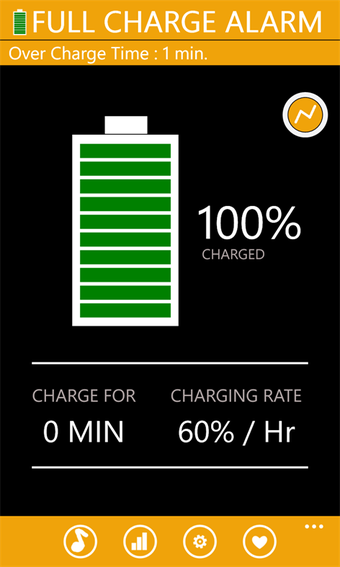 Imagen 2 para Full Charge Alarm for Win…