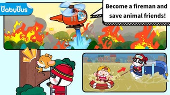 Imagen 1 para Baby Panda's Fire Safety