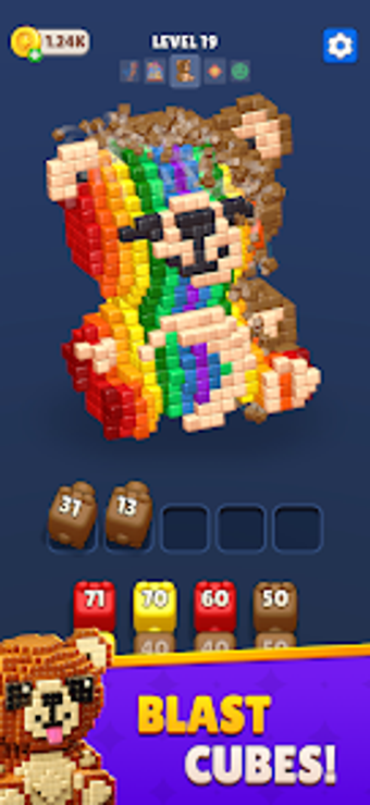 Imagen 0 para Cube Land Puzzle Game