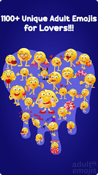 Image 1 for Adult Emoji Sticker Keybo…