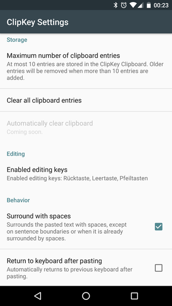 Imagen 2 para ClipKey - Clipboard Keybo…