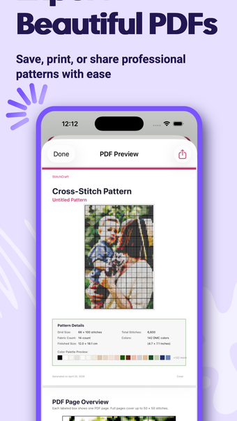 Imagen 0 para StitchCraft Pattern Maker