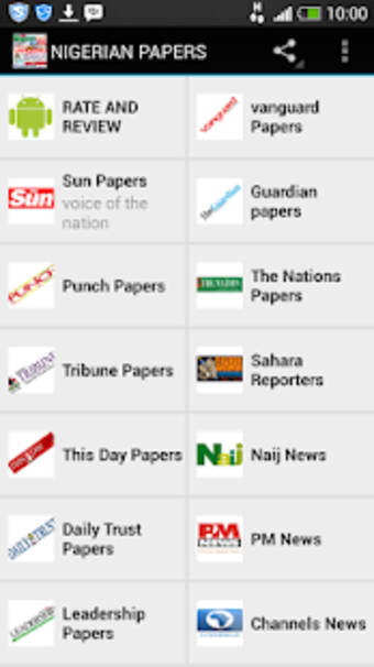 Image 0 for Nigerian Newspapers