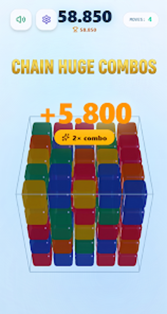 Imagen 0 para Cuber Crash: 3D Block Puz…