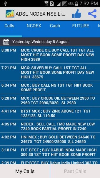 Image 2 for ADSL NCDEX NSE Live Tips