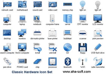 Image 0 for Classic Hardware Icon Set