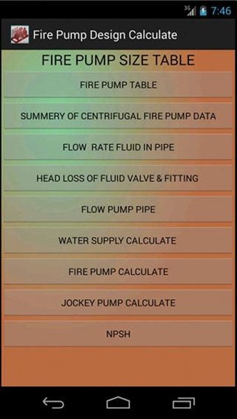 Image 0 for Fire Pump Design Calculat…