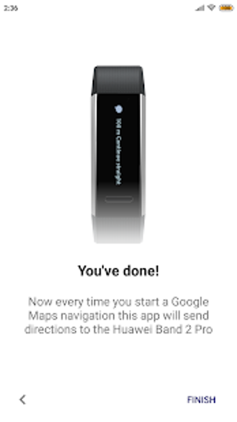 Imagen 1 para Huawei Band Maps: navigat…